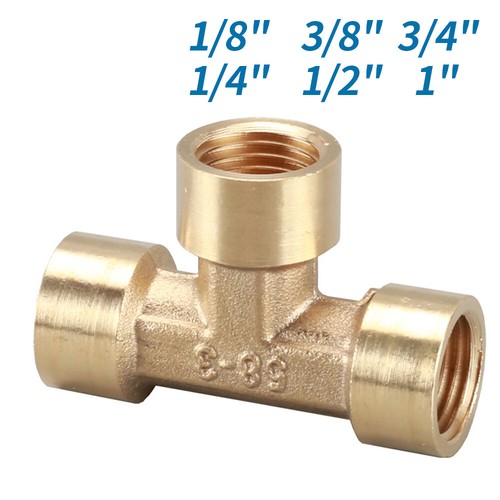 Brass bsp shape equal - brass, female