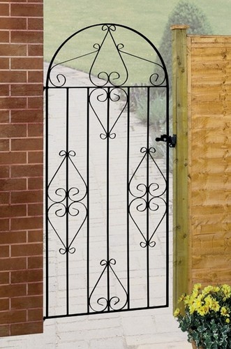 Classic metal scroll - scroll, tall