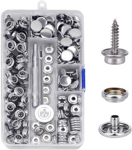 Screw snap fastener - snap,