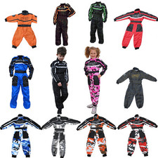 Wulfsport Childrens Kids Motocross Camo Race Suit KART Off Road Quad Pit Bike