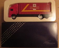 CORGI DIE-CAST METAL ROYAL MAIL ERF SWB LORRY in RED - MILLENNIUM COLLECTION MIB