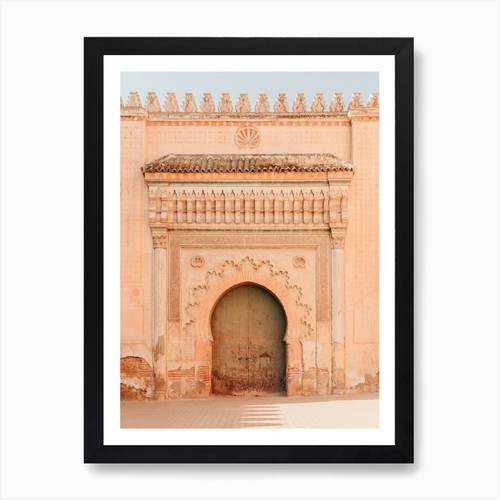 Moroccan grand door art - grand,