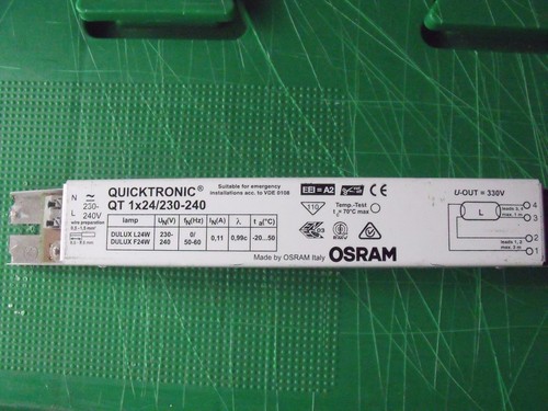 Osram qt1x24 quicktronic - osram,