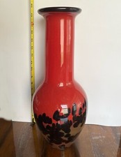 Floor Vase SiGNED 17" Romania