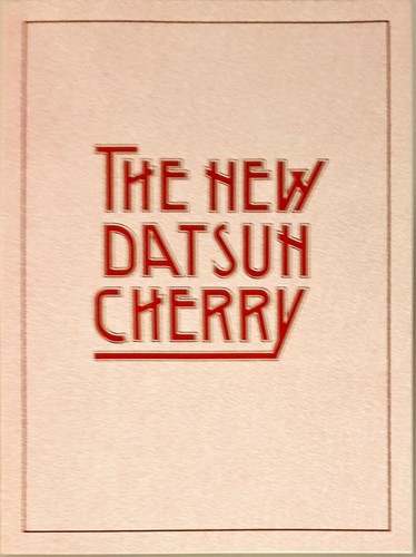 Datsun cherry brochure - (n10),