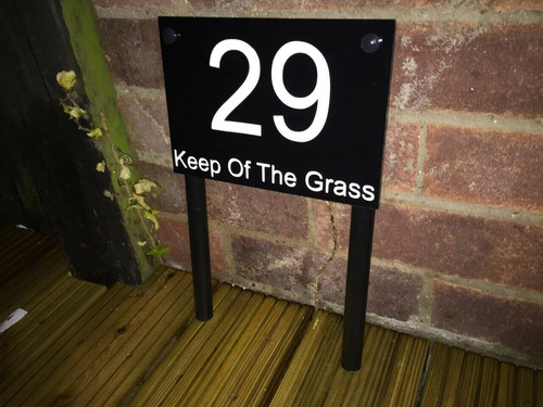 Door number house - number, sign