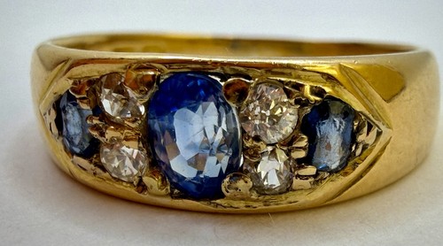 Antique 1891 18ct - , gold