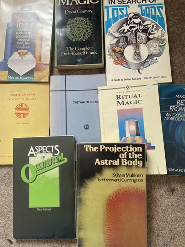 Job lot vintage occult - job, of