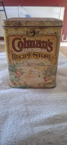 Vintage colman recipe - recipe, store