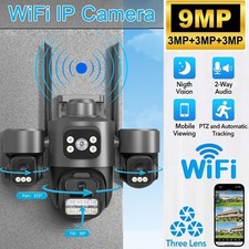 9MP 2K Triple Lens IP Camera