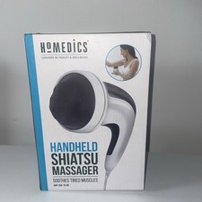 HoMedics Rotating Shiatsu Massager - White/Black (HHP-355-15-GB)