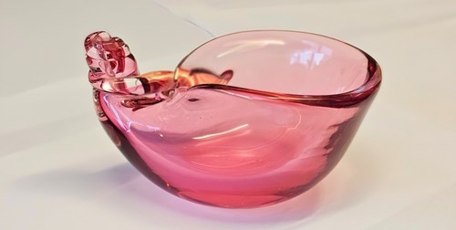 Vintage murano cranberry pink - murano,
