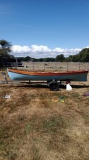 Wooden Clinker Rowing Boat, Built By The Devonport Shipyard Apprentices
