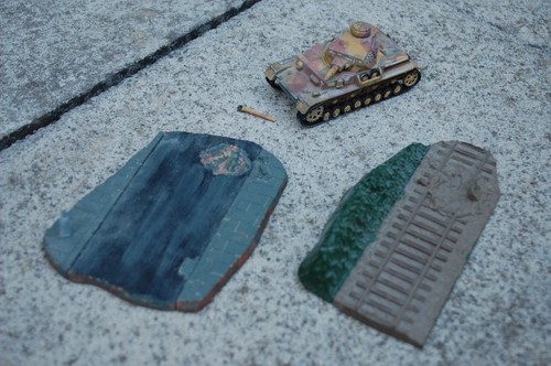 Airfix panzer tank with - 1:76,