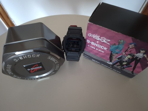 Casio shock gorillaz limited - g-shock,