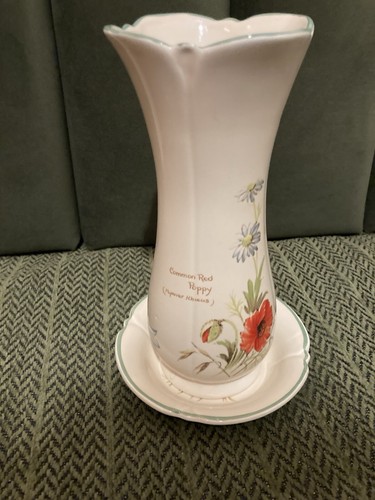 Ceramic vase and trinket - ceramic,