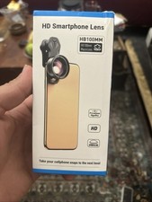 Apexel HD Clip on Cell Phone Camera Lens Kit 100mm Macro Lens For iPhone Android