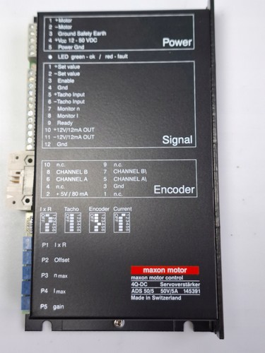 Maxon motor servo - motor,