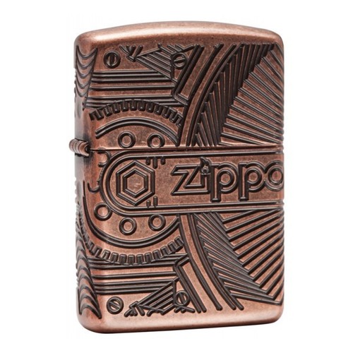 Zippo armor antique copper - zippo,