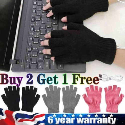 Usb electric heated gloves - electric,