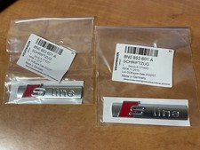 GENUINE AUDI S-LINE BADGE A1