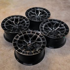 Toyota Hilux 4x4 18'' inch  Alloy Wheels New Black CNC X4 * Flow Forged * (A28)