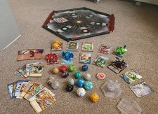 Bakugan toys, cards and arena