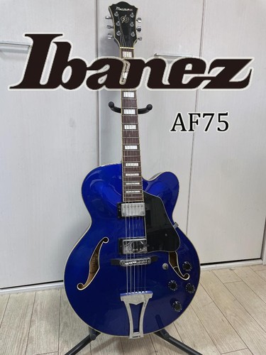 Ibanez af75 blue semi - af75-jb-13-01,
