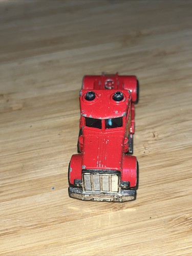 Used matchbox peterbilt fire - used,