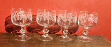 SET OF 4 PORT SHERRY WINE