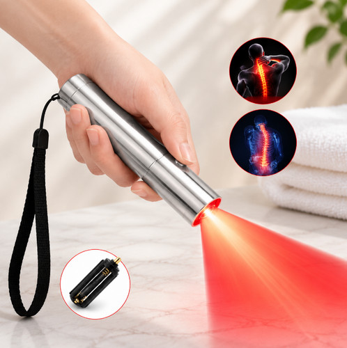 Led red light therapy device - red,