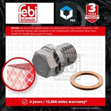 Sump Plug fits MERCEDES S350 W221 3.0D 09 to 13 Oil Drain 0029973430 A0029973430