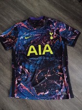 Tottenham Spurs 2021-22 Nike Away Adult Planet Football Shirt Size XL