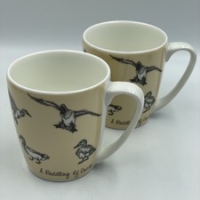 2 x Queens by Churchill Mugs