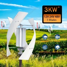 3000W Wind Turbine 12V 24V 48V Power Genertator Off Grid With MPPT Controller