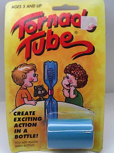 Vintage tornado tube plastic - tornado,