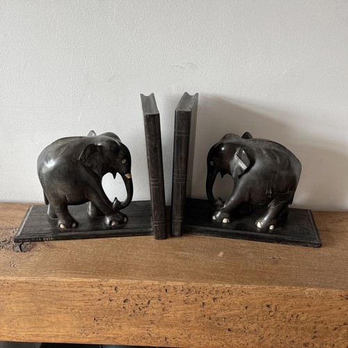 Antique carved ebony - ebony, wooden