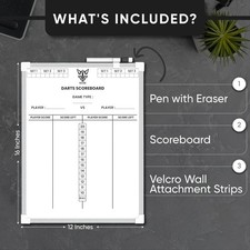 Darts Scoreboard Whiteboard