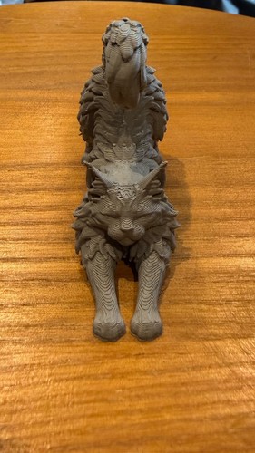 Maine coon cat figurine - cat,
