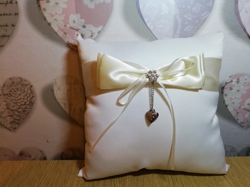 Wedding ring pillow - wedding,