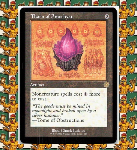 Thorn amethyst - of, (schematic)
