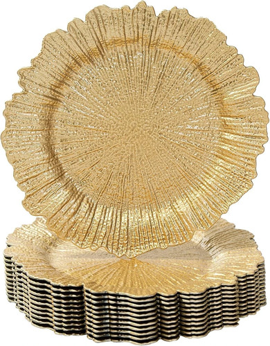 12pcs gold 33cm reef - gold,