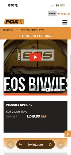 Fox eos man - fox, sale