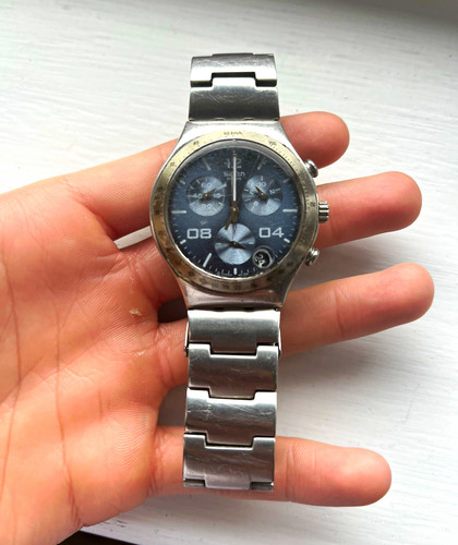 Swatch irony ycs502g blue - swatch,