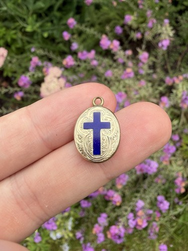 Victorian enamel mourning - victorian,