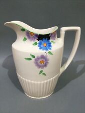 Vintage Art Deco Queen Anne China Jug Hand Decorated