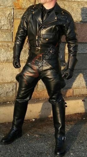 Men real leather - leather, breeches