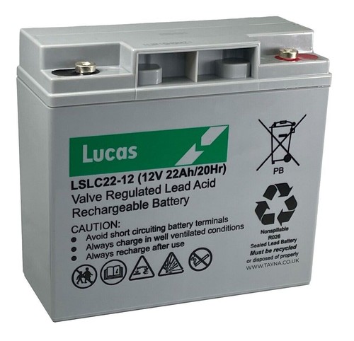 Lucas 12v 22ah ultra deep - lucas,