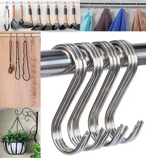 10X Stainless Steel S Hooks