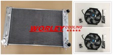 2Row Aluminum Radiator & 2 set